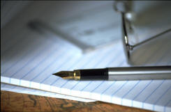 pen and paper